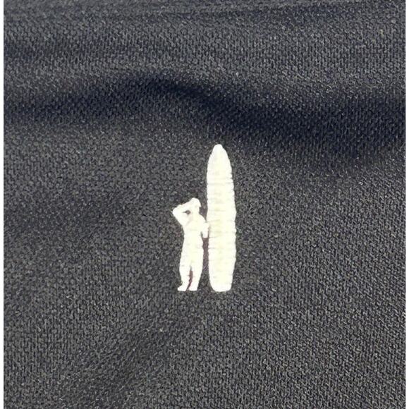Johnnie-O Prep-Formance Polo Shirt XL Black Wake Forest WF Logo Performance Golf - Picture 6 of 7